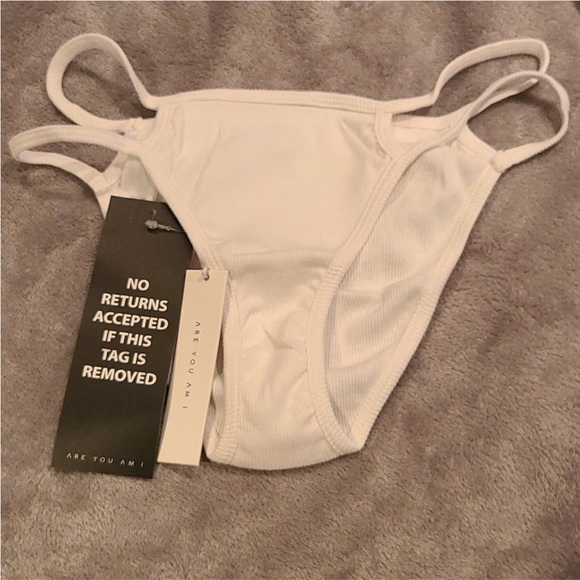 ♡BNWT UNICORN RARE AYAI™ ☆ilf☆ Bikini Style Briefs in WHITE. Archived Style♡ - Picture 11 of 15